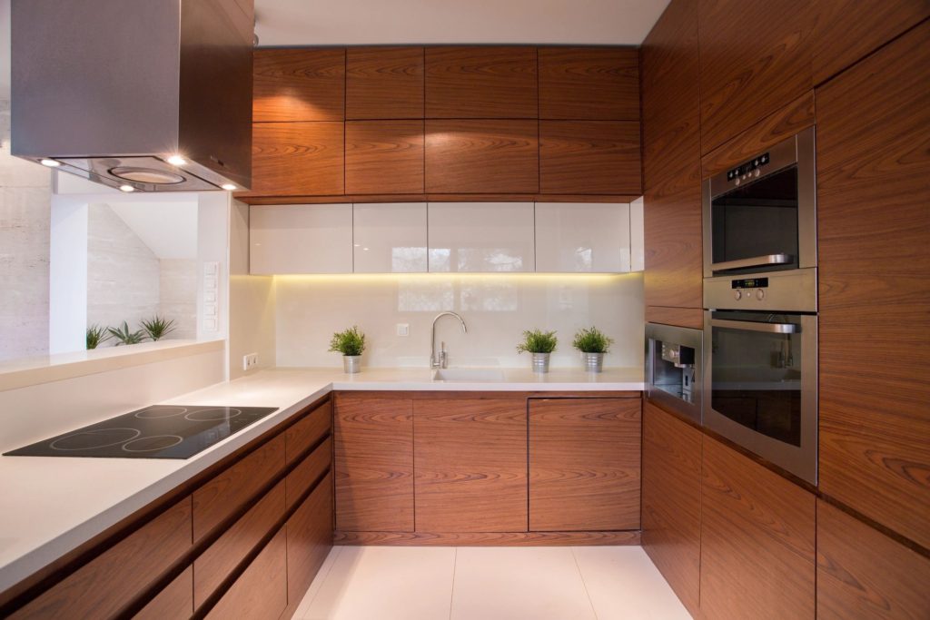 contemporary condo kitchen